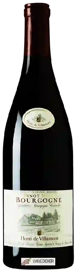 Weingut Henri de Villamont - Bourgogne Pinot Noir Weingut Henri de Villamont - Bourgogne Pinot Noir