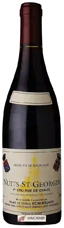 Weingut Remoriquet - Nuits-Saint-Georges 1er Cru 'Rue de Chaux'