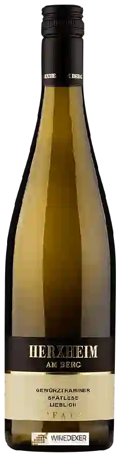 Weingut Herxheim am Berg - Gewürztraminer Spätlese Lieblich Weingut Herxheim am Berg - Gewürztraminer Spätlese Lieblich