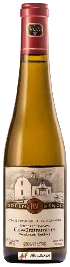 Weingut Hidden Bench - Select Late Harvest Gewürztraminer Vendanges Tardives Weingut Hidden Bench - Select Late Harvest Gewürztraminer Vendanges Tardives