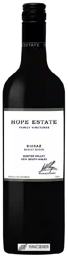 Weingut Hope Estate - Basalt Block Shiraz Weingut Hope Estate - Basalt Block Shiraz