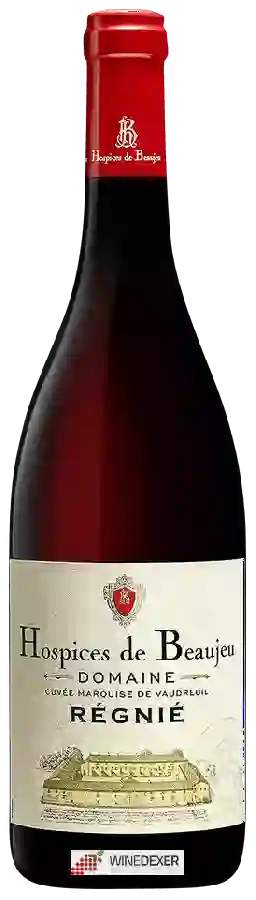 Weingut Hospices de Beaujeu - Cuvée Marquise de Vaudreuil Régnié Weingut Hospices de Beaujeu - Cuvée Marquise de Vaudreuil Régnié