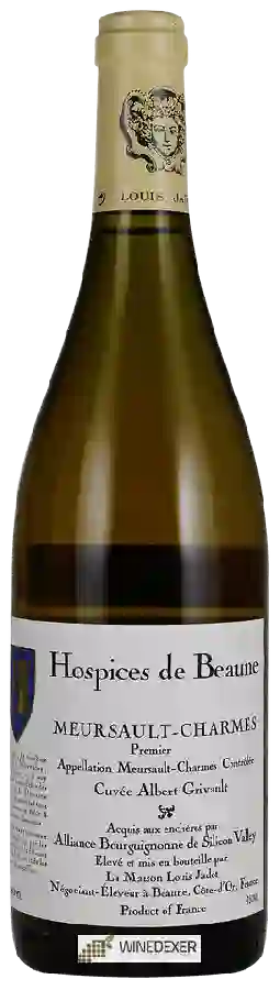 Weingut Hospices de Beaune - Meursault-Charmes Premier Cru Cuvée Albert Grivault Weingut Hospices de Beaune - Meursault-Charmes Premier Cru Cuvée Albert Grivault
