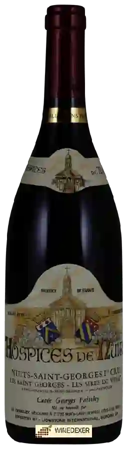Weingut Hospices de Nuits - Cuvée Georges Faiveley Nuits-Saint-Georges Premier Cru 'Les Sires de Vergy' Weingut Hospices de Nuits - Cuvée Georges Faiveley Nuits-Saint-Georges Premier Cru 'Les Sires de Vergy'