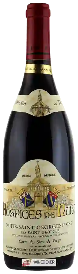 Weingut Hospices de Nuits - Cuvée des Sires de Vergy Nuits-Saint-Georges 1er Cru 'Les Saint Georges' Weingut Hospices de Nuits - Cuvée des Sires de Vergy Nuits-Saint-Georges 1er Cru 'Les Saint Georges'