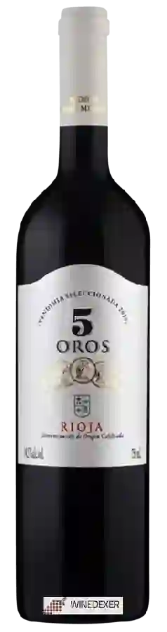 Weingut Isidro Milagro - 5 Oros Rioja Vendimia Seleccionada Weingut Isidro Milagro - 5 Oros Rioja Vendimia Seleccionada