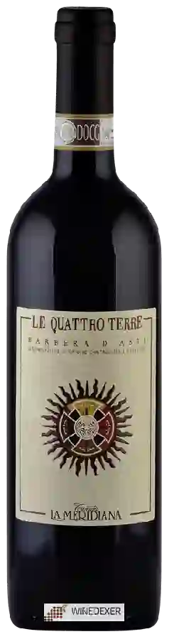 Weingut Tenuta la Meridiana - Le Quattro Terre Barbera d'Asti Weingut Tenuta la Meridiana - Le Quattro Terre Barbera d'Asti