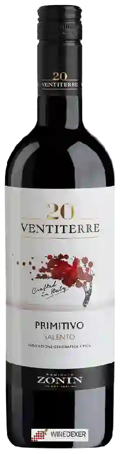 Weingut Zonin - 20 Ventiterre Primitivo Salento Weingut Zonin - 20 Ventiterre Primitivo Salento