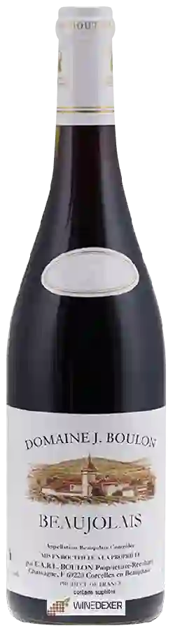 Domaine J. Boulon - Beaujolais Rouge Domaine J. Boulon - Beaujolais Rouge