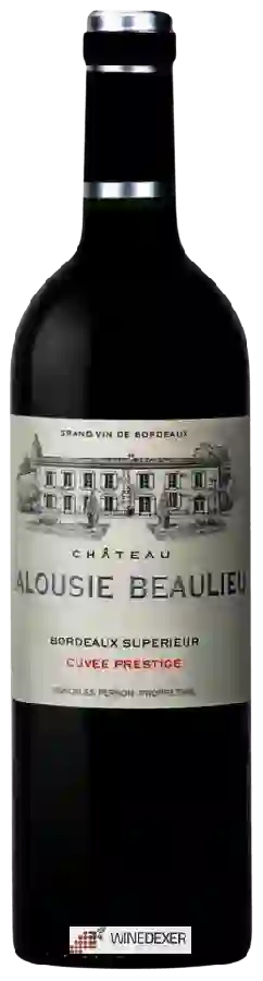 Château Jalousie Beaulieu - Cuvée Prestige Bordeaux Supérieur Château Jalousie Beaulieu - Cuvée Prestige Bordeaux Supérieur
