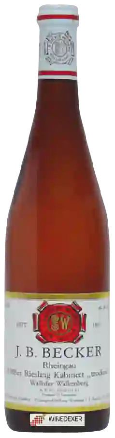 Weingut J.B. Becker - Wallufer Walkenberg Riesling Kabinett Trocken Weingut J.B. Becker - Wallufer Walkenberg Riesling Kabinett Trocken