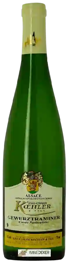 Weingut Jean Claude Koehler - Cuvée Particulière Gewürztraminer Weingut Jean Claude Koehler - Cuvée Particulière Gewürztraminer