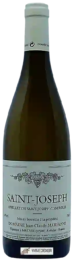 Domaine Jean-Claude Marsanne - Saint-Joseph Blanc Domaine Jean-Claude Marsanne - Saint-Joseph Blanc