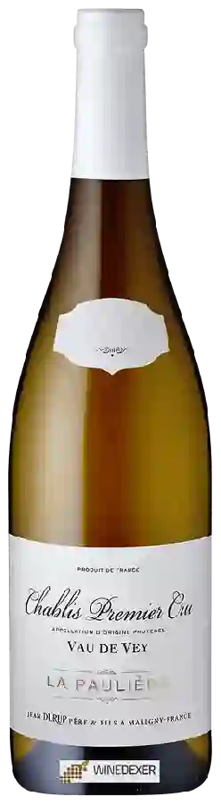 Weingut Jean Durup - La Paulière Chablis Premier Cru 'Vau de Vey' Weingut Jean Durup - La Paulière Chablis Premier Cru 'Vau de Vey'