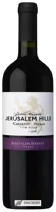 Weingut Jerusalem Wineries - Judean Vineyards Jerusalem Hills Cabernet - Shiraz