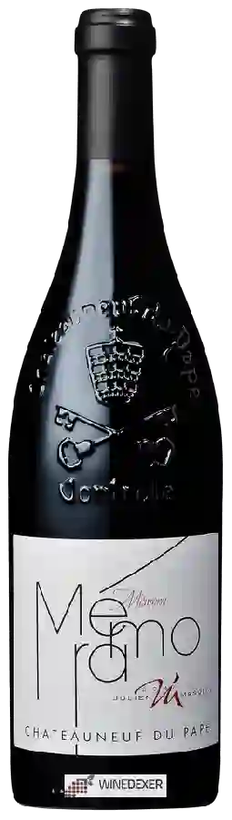 Domaine Julien Masquin - Châteauneuf-du-Pape Memora Rouge Domaine Julien Masquin - Châteauneuf-du-Pape Memora Rouge