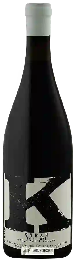 Weingut K Vintners - Phil Lane Syrah