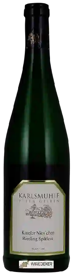 Weingut Karlsmühle - Kaseler Nies'chen Riesling Spätlese