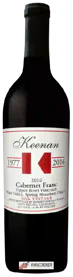 Weingut Keenan - Upper Bowl Vineyard Cabernet Franc Weingut Keenan - Upper Bowl Vineyard Cabernet Franc