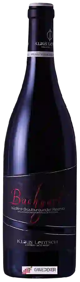 Weingut Klaus Lentsch - Bachgart Blauburgunder Riserva