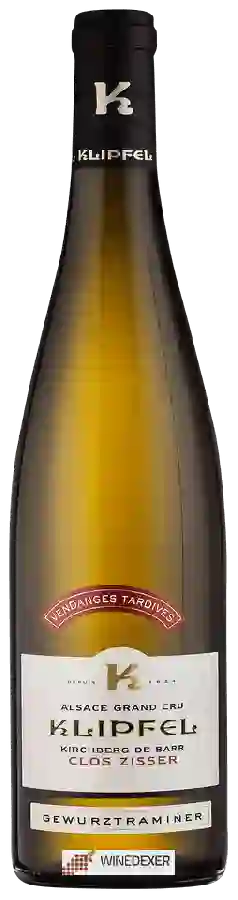 Weingut Eugene Klipfel - Clos Zisser Vendanges Tardives Gewürztraminer Alsace Grand Cru 'Kirchberg de Barr' Weingut Eugene Klipfel - Clos Zisser Vendanges Tardives Gewürztraminer Alsace Grand Cru 'Kirchberg de Barr'