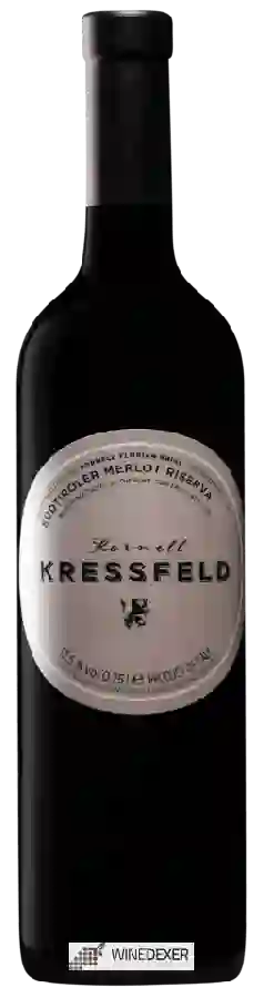 Weingut Kornell - Kressfeld Merlot Riserva Weingut Kornell - Kressfeld Merlot Riserva