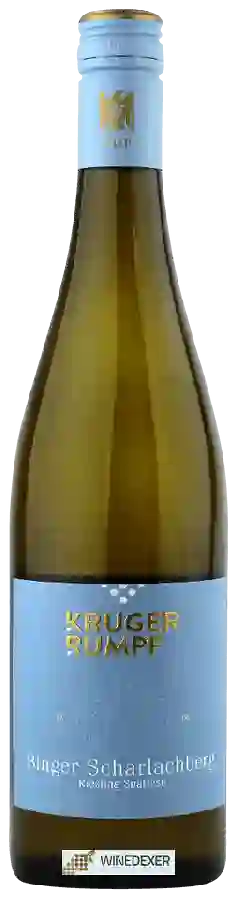Weingut Kruger-Rumpf - Binger Scharlachberg Riesling Spätlese Weingut Kruger-Rumpf - Binger Scharlachberg Riesling Spätlese