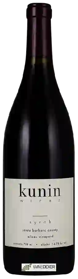 Weingut Kunin - Alisos Vineyard Syrah Weingut Kunin - Alisos Vineyard Syrah