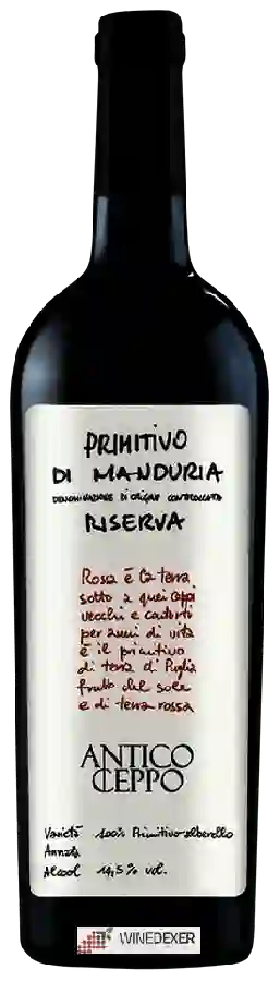 Weingut Antico Ceppo - Primitivo di Manduria Riserva Weingut Antico Ceppo - Primitivo di Manduria Riserva