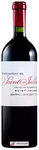 Weingut L'Expression de - Saint-Julien
