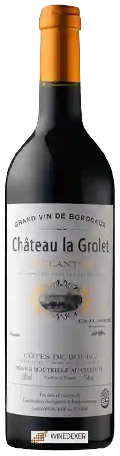 Château la Grolet - l'Eglantier Côtes de Bourg