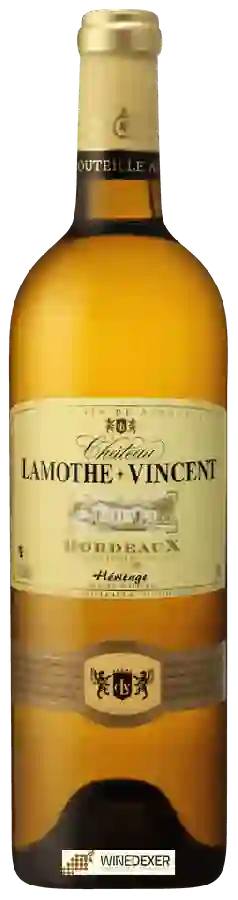 Château Lamothe-Vincent - Heritage Bordeaux Supérieur Blanc