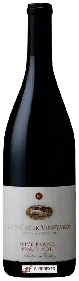 Weingut Lazy Creek - Five Barrel Pinot Noir Weingut Lazy Creek - Five Barrel Pinot Noir