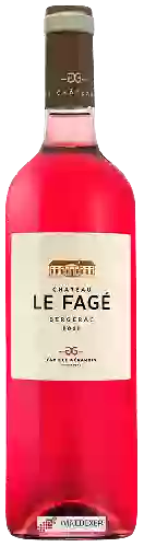 Château Le Fagé - Bergerac Rosé