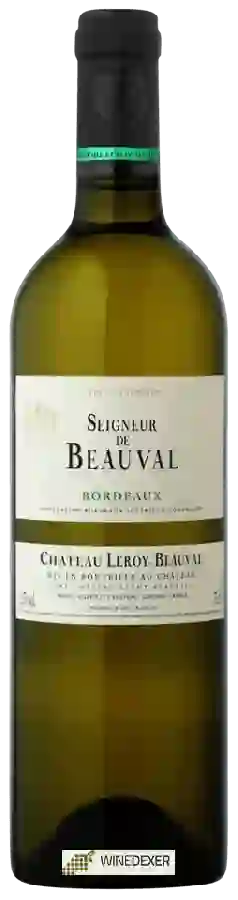 Château Leroy-Beauval - Seigneur de Beauval Bordeaux Blanc