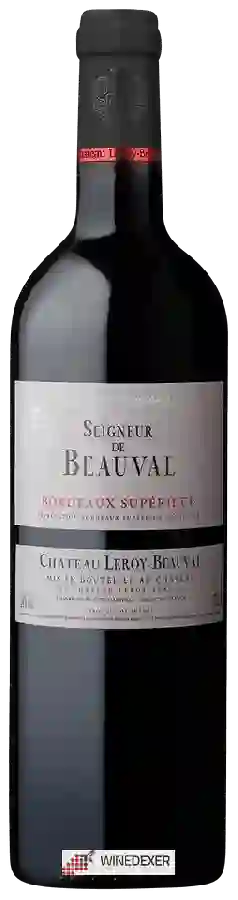 Château Leroy-Beauval - Seigneur de Beauval Bordeaux Rouge Château Leroy-Beauval - Seigneur de Beauval Bordeaux Rouge