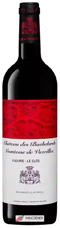 Château des Bachelards - Comtesse de Vazeilles - Fleurie 'Le Clos' Château des Bachelards - Comtesse de Vazeilles - Fleurie 'Le Clos'