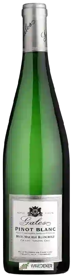 Weingut Gales - Pinot Blanc Bech-Maccher Retschelt Grand Premier Cru Weingut Gales - Pinot Blanc Bech-Maccher Retschelt Grand Premier Cru