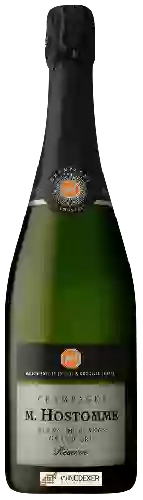 Weingut M. Hostomme & Fils - Réserve Blanc de Blancs Champagne Grand Cru 'Chouilly'