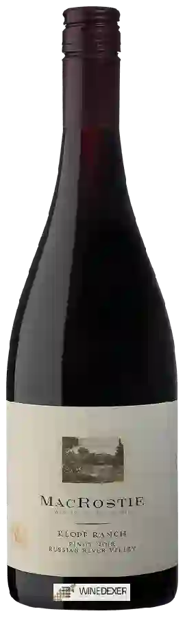Weingut MacRostie - Klopp Ranch Pinot Noir Weingut MacRostie - Klopp Ranch Pinot Noir