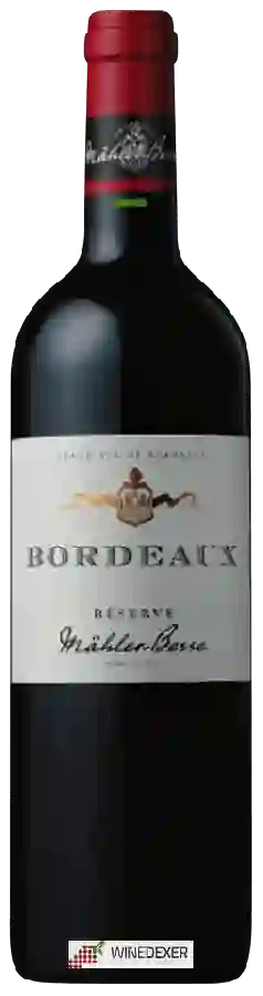 Weingut Mähler-Besse - Réserve Bordeaux Rouge Weingut Mähler-Besse - Réserve Bordeaux Rouge