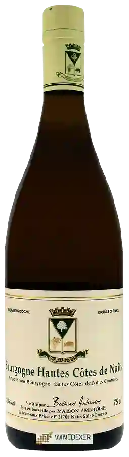 Weingut Bertrand Ambroise - Bourgogne Hautes-Côtes de Nuits Weingut Bertrand Ambroise - Bourgogne Hautes-Côtes de Nuits