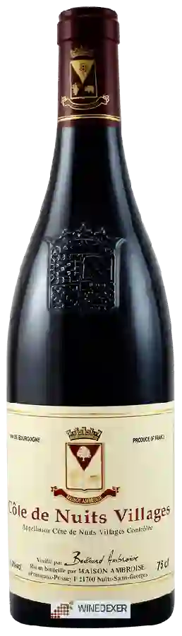 Weingut Bertrand Ambroise - Côte de Nuits Villages Rouge
