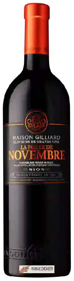 Maison Gilliard - La Porte de Novembre Assemblage Rouge