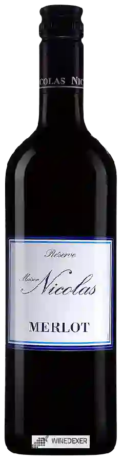 Maison Nicolas - Réserve Bordeaux Merlot Maison Nicolas - Réserve Bordeaux Merlot