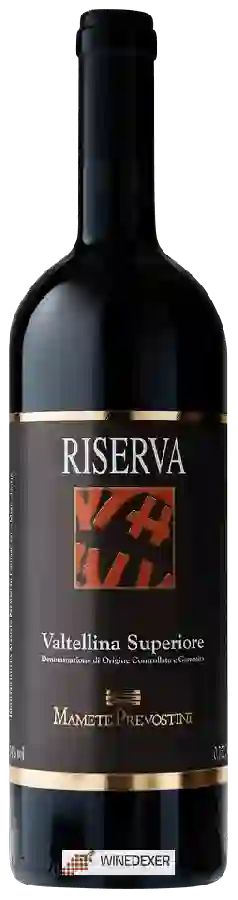 Weingut Mamete Prevostini - Valtellina Superiore Riserva