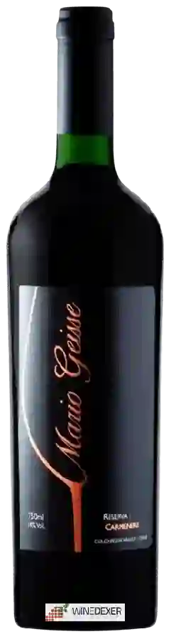 Weingut Mario Geisse - Reserva Carmenère Weingut Mario Geisse - Reserva Carmenère