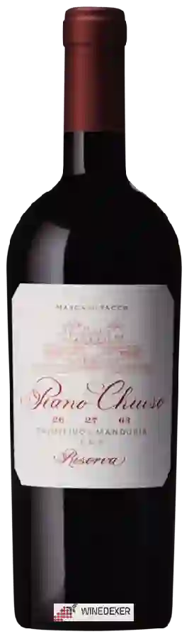 Weingut Masca del Tacco - Piano Chiuso Riserva Primitivo di Manduria