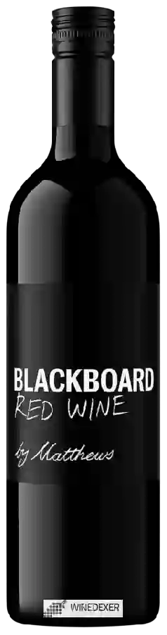 Weingut Matthews - Blackboard Red Weingut Matthews - Blackboard Red