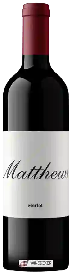 Weingut Matthews - Merlot Weingut Matthews - Merlot